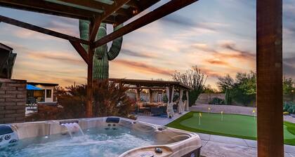 Casa Luna | Cave Creek, AZ | 8BR w/ Pool, Hot Tub | Sleeps 20 | Pet Friendly