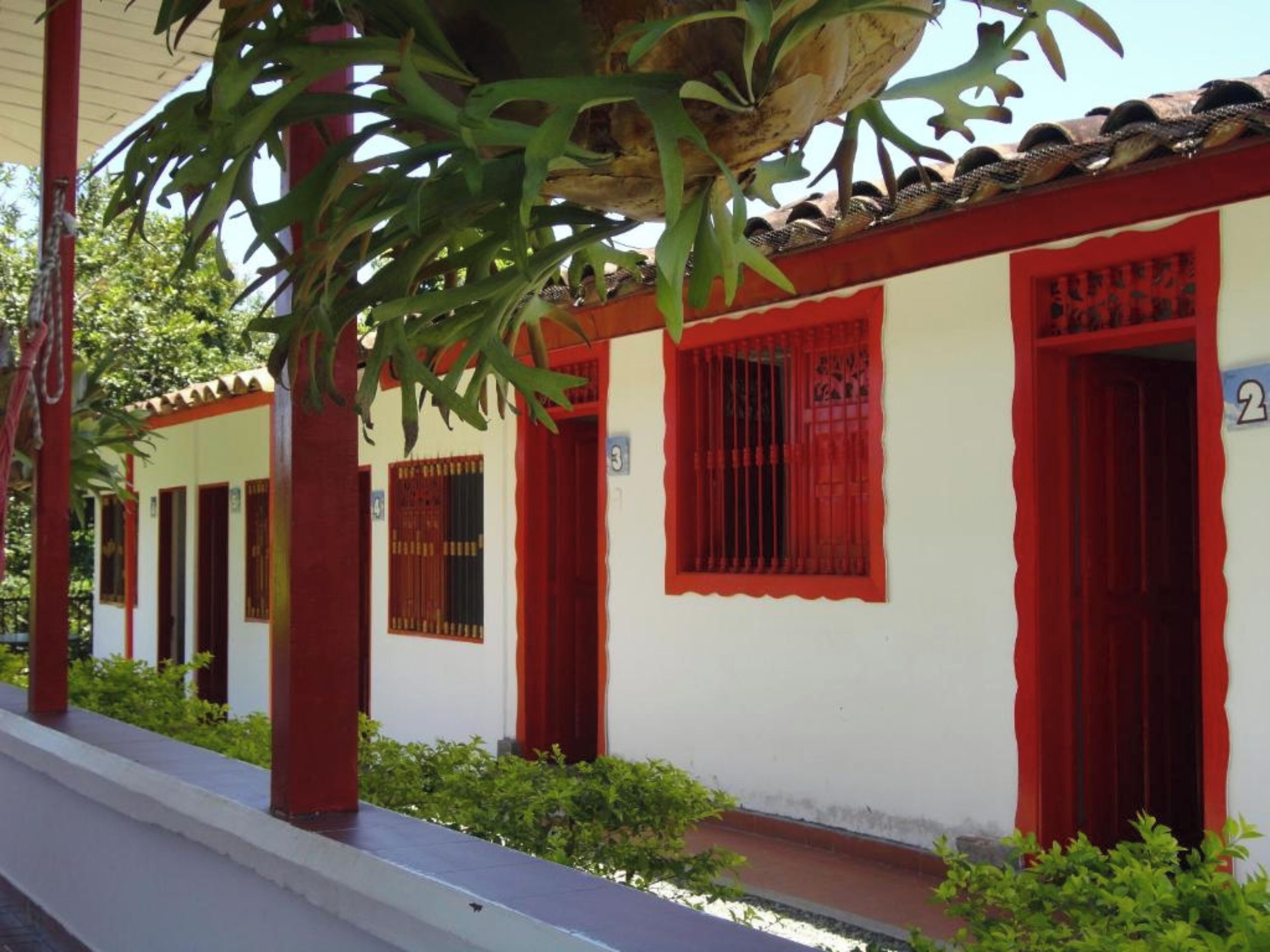 Fachada da propriedade