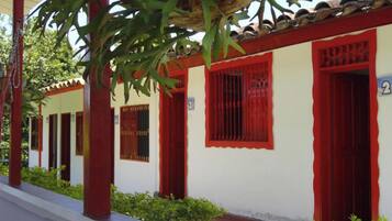 Fachada da propriedade