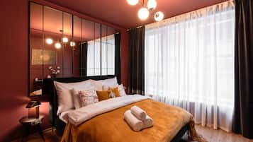 1 bedroom, Egyptian cotton sheets, premium bedding, pillow-top beds