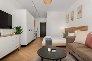 1 chambre, fer et planche Ă repasser, Wi-Fi, draps fournis