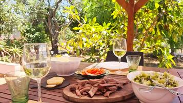 Opções para refeição ao ar livre