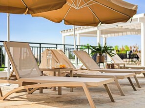 Apartment, 1 Bedroom, Balcony, Ocean View | Pool | Outdoor pool - Sanders Florida - Petite 1-bdr Apt w Sea View (Ayia Napa)