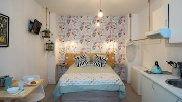 1 dormitorio, wifi, ropa de cama y accesible en silla de ruedas