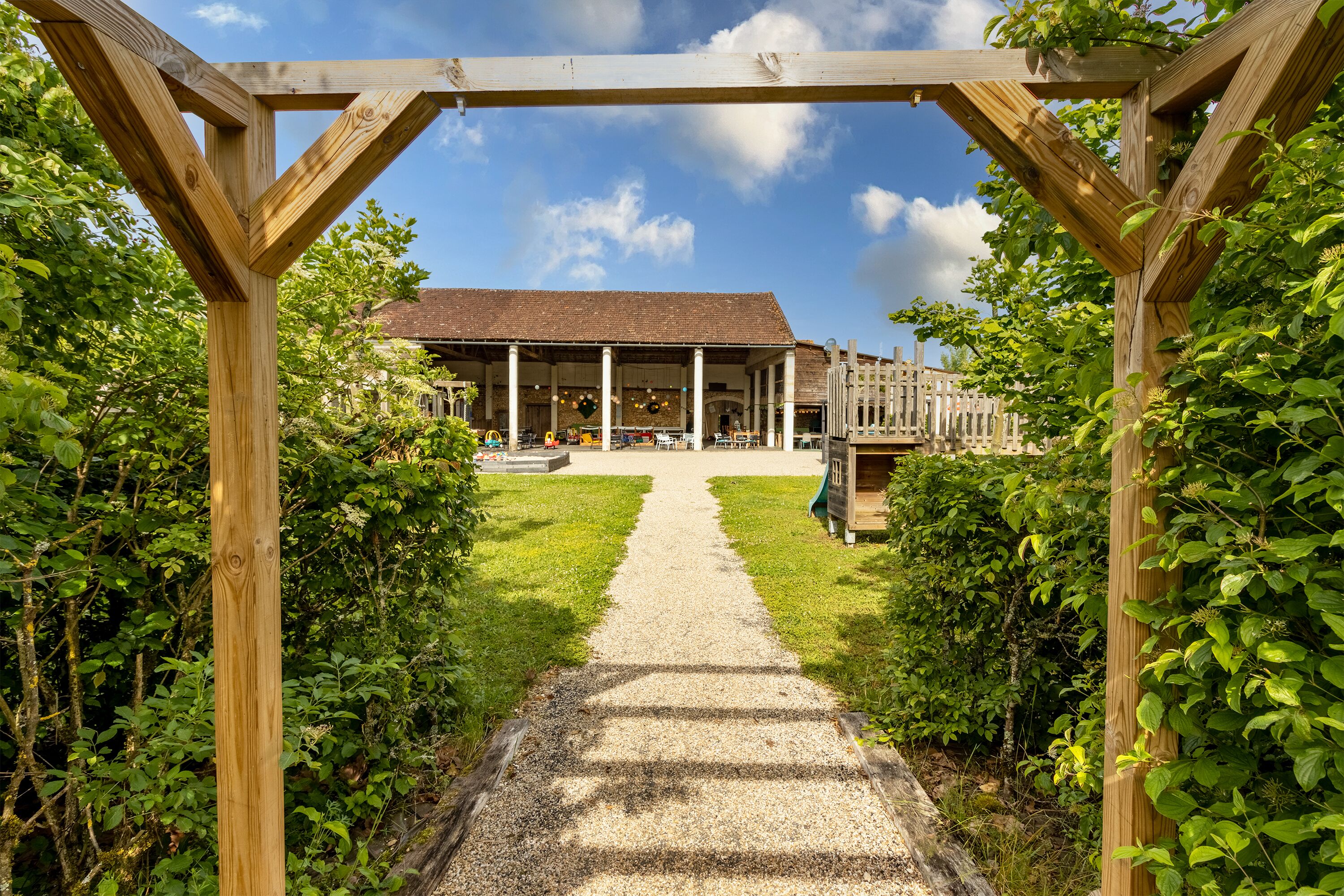 Terrein van de accommodatie