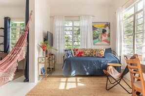 2 chambres, bureau, Wi-Fi gratuit, draps fournis