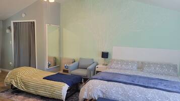 1 bedroom, desk, iron/ironing board, free WiFi