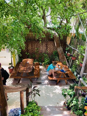 Living area - Hostal Holbox (Isla Holbox)