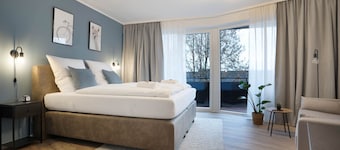 NSV-Apartments mit Pool am Waldrand