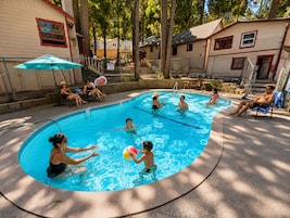 Seasonal outdoor pool