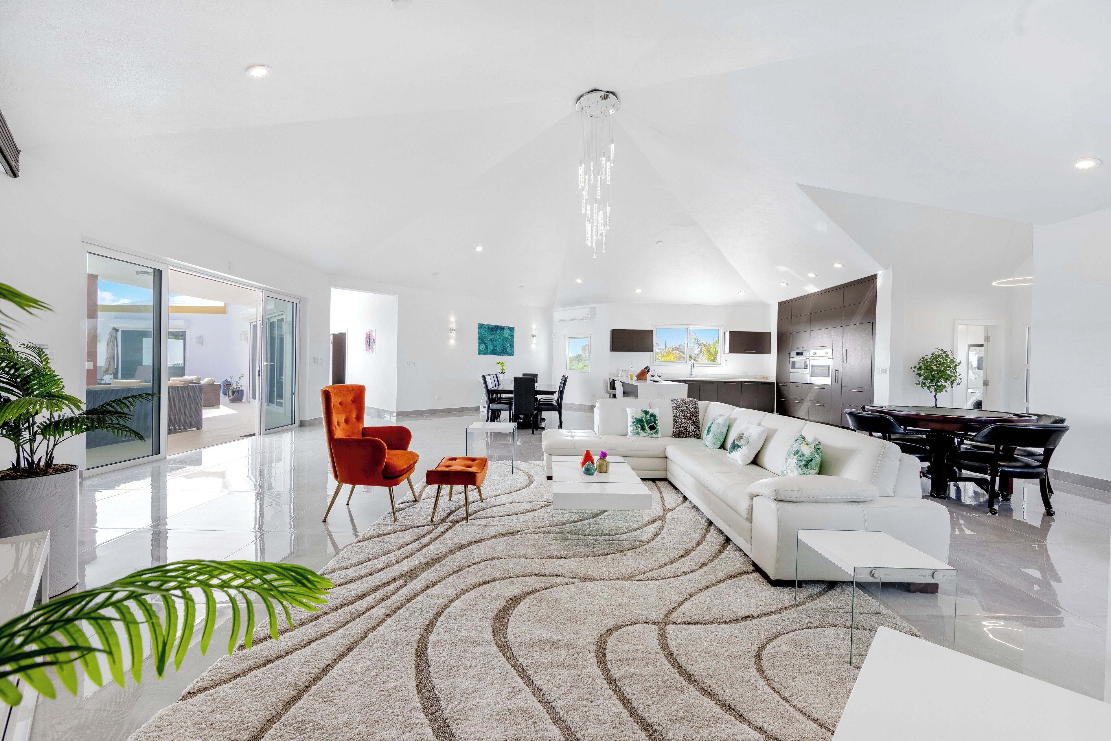 Villa | Vardagsrum | Tv