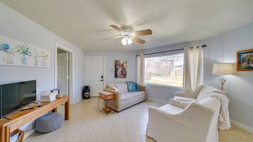 TV, table tennis, books