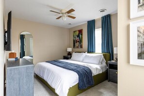 2 chambres, bureau, Wi-Fi, draps fournis