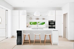 Villa, 3 Bedrooms | Private kitchen | Fridge, oven, coffee/tea maker, toaster - Porters Place 13 3 Bedroom Villa (Holetown)