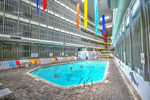 Una piscina climatizada