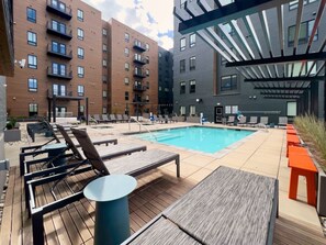 Beheizter Pool