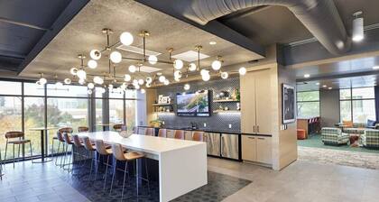 Navy Nights & Scenic Feels | Sleek Studio Stay