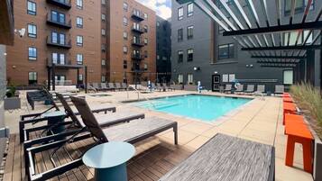 Beheizter Pool