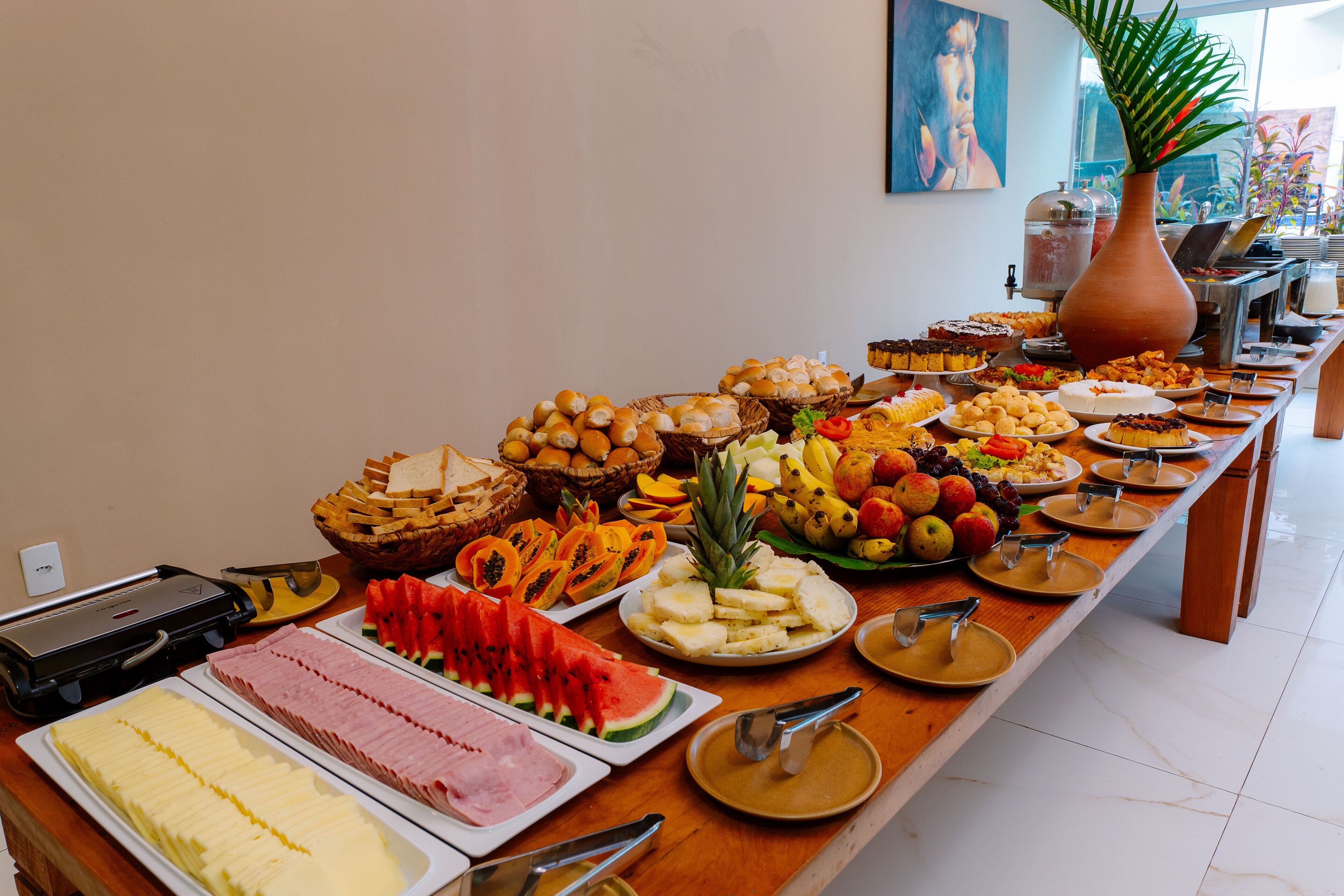 Desayuno buffet incluido todos los días 