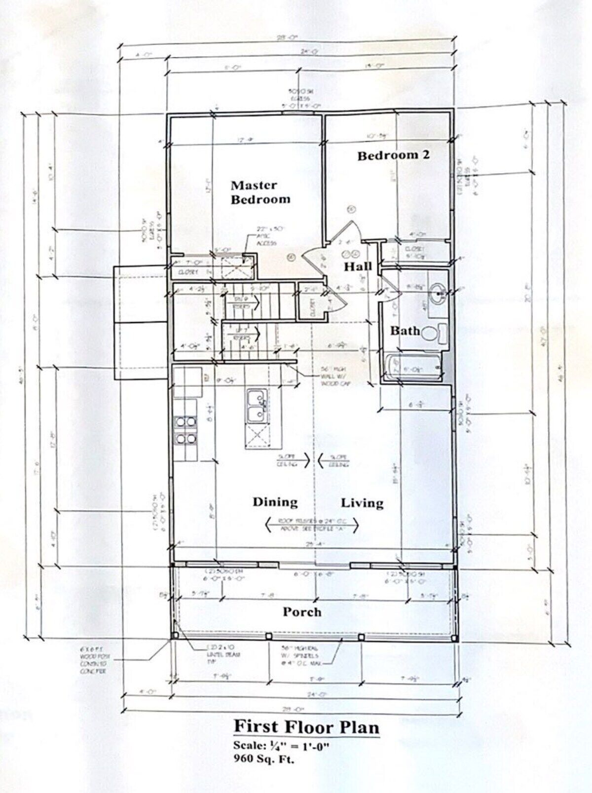 Plan d’étage