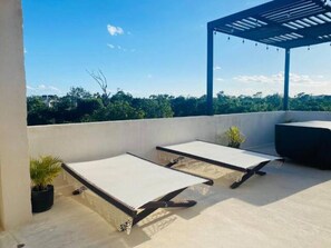 Terraza en la azotea