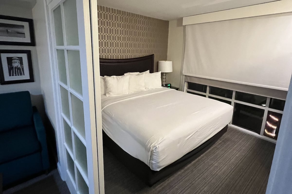 Standardzimmer, 1 Schlafzimmer, Kühlschrank und Mikrowelle