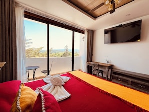 1 chambre, bureau, fer et planche à repasser