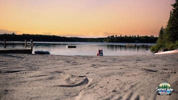Aan het strand