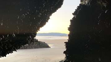 Sun loungers, beach towels