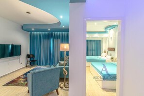 1 室のベッドルーム、アイロン / アイロン台、WiFi、ベッドシーツ