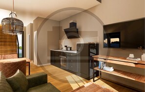 Kühlschrank, Herdplatte