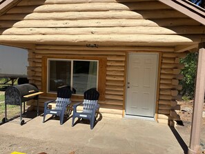 Façade de l’hébergement