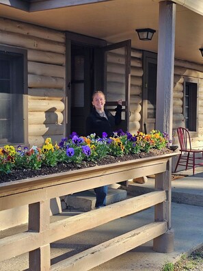 Fassade der Unterkunft