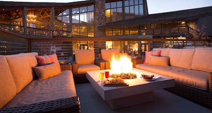 Western Guest Room + Balcony | Hot Tub Access