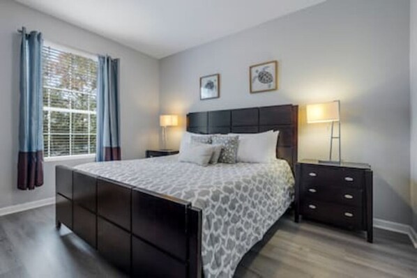 3 bedrooms, iron/ironing board, travel cot, WiFi