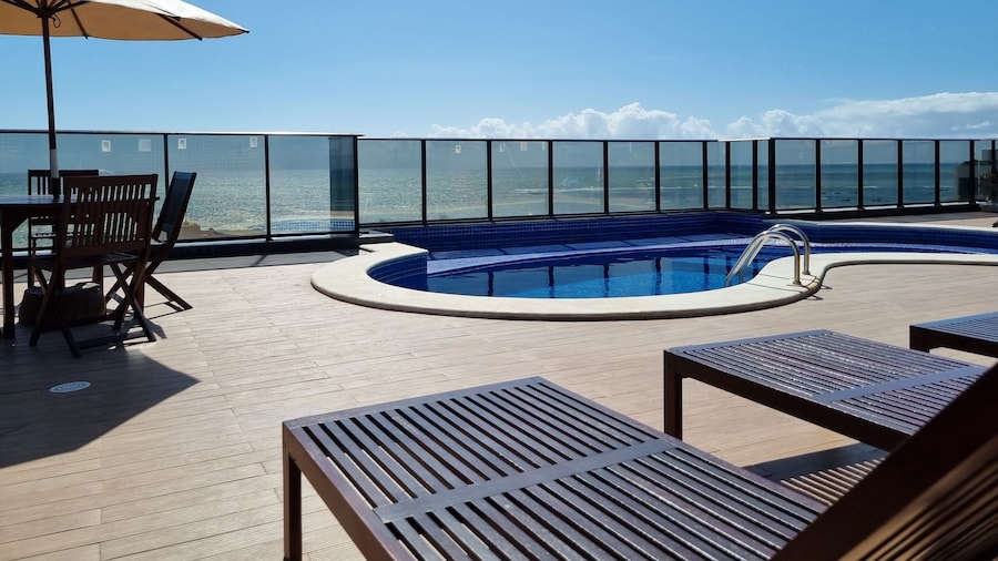 Apê Vista Mar, Piscina & Academia P811