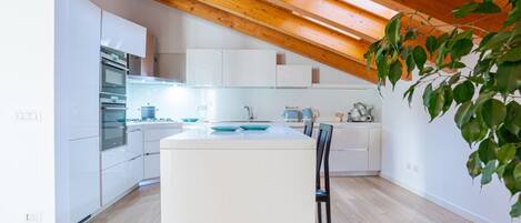 Microwave, oven, dishwasher