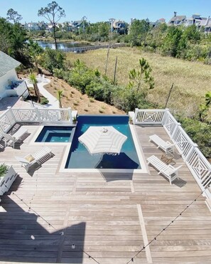 A heated pool - Gulf Bridge (Inlet Beach)