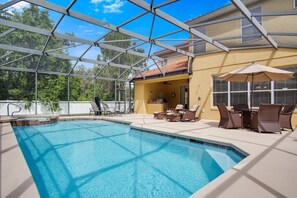 Villa (Indian Summer at Watersong Resort) | Exterior - Everlasting Summer 5BR Luxury Watersong Resort Villa w/ South-facing Pool, Spa, Game Room, and Office (Davenport)