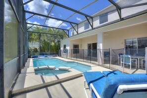 Exterior - Lakeside Spa, AC in Games Room - Tropics! 822 (Kissimmee)