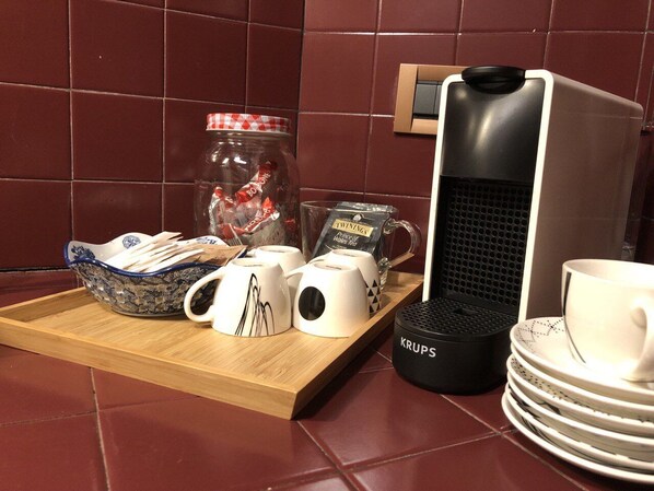 Kaffe og/eller kaffemaskin