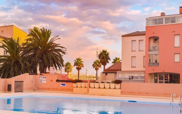 Pool - Studio au CAP D'agde à 50m du Port, Avec Piscine (Agde)