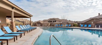 Spacious dog-friendly townhome with Ping-Pong, pool, hot tub, & sunset views