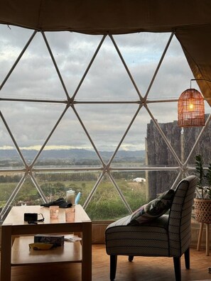 Interior - Waipū Thunder Domes no.1 offgrid eco glamping dome (Waipu)
