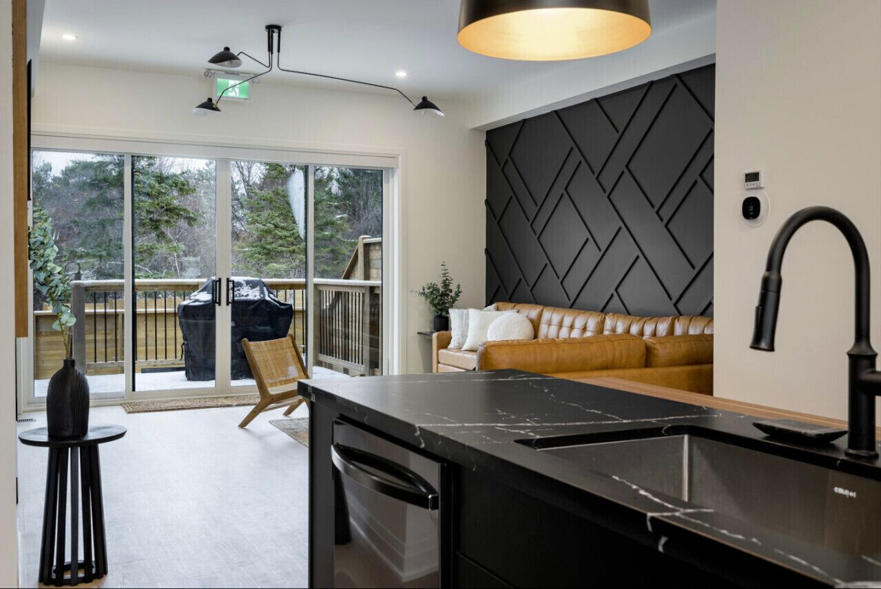 Smart TV, fireplace, video games, table football