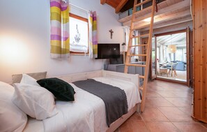 1 slaapkamer, een kluis op de kamer, reisbedje, gratis wifi