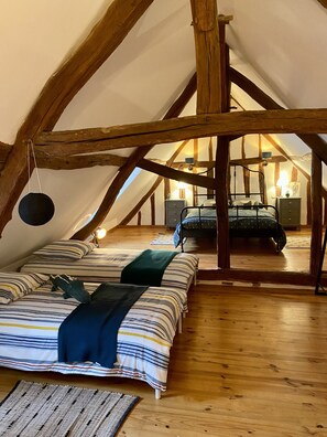 2 soverom og sengetøy