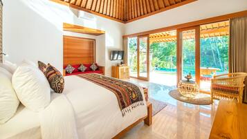 Villa | 1 bedroom, desk, blackout drapes, iron/ironing board