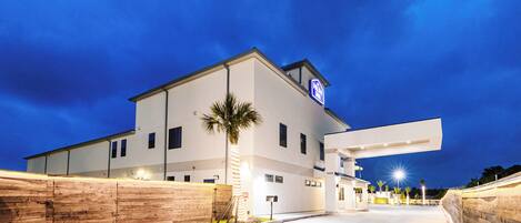 Voorkant van accommodatie