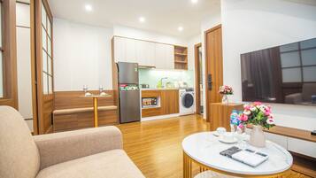 Taulutelevisio, lämmitetyt lattiat